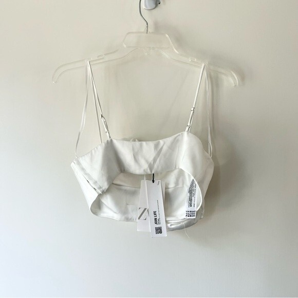 Zara White Floral Blouse - Picture 14 of 14